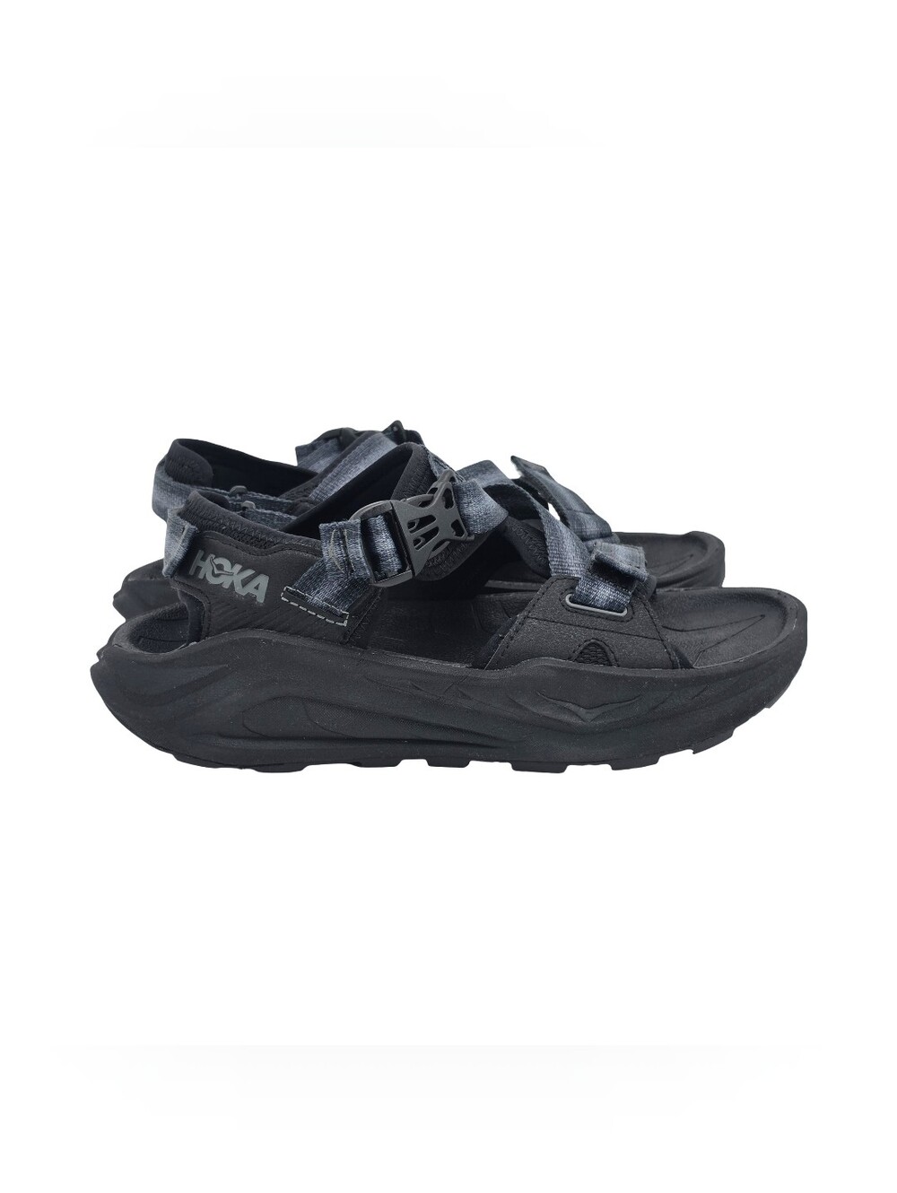 Hoka Infini Hike TC Sandals Women's 9.5 Black EUC﻿